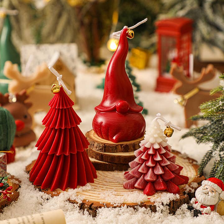 Candles Meta – Großhandel Geschenkkerze – Weihnachtsbaum Duftkerze zur Wohnungsdekoration CM0324