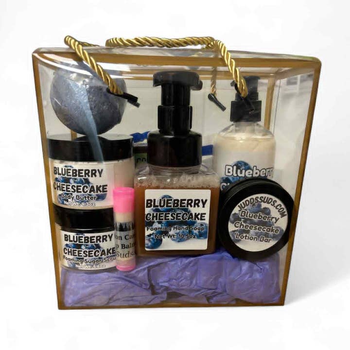 Blueberry Cheesecake | Gift Basket | Christmas Gift for wholesale by Judds Suds