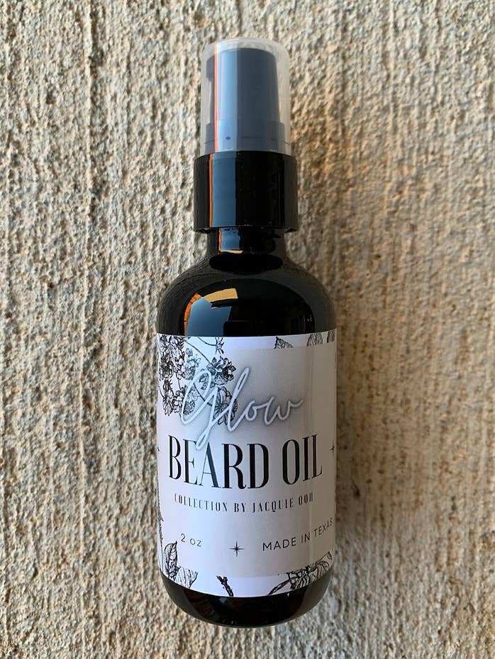 Beard Oil for wholesale by Glow Collection by Jacquie ooh