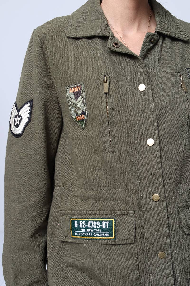 SOFTY - Wholesale Jacket - Women's - Pacifier military jacket3