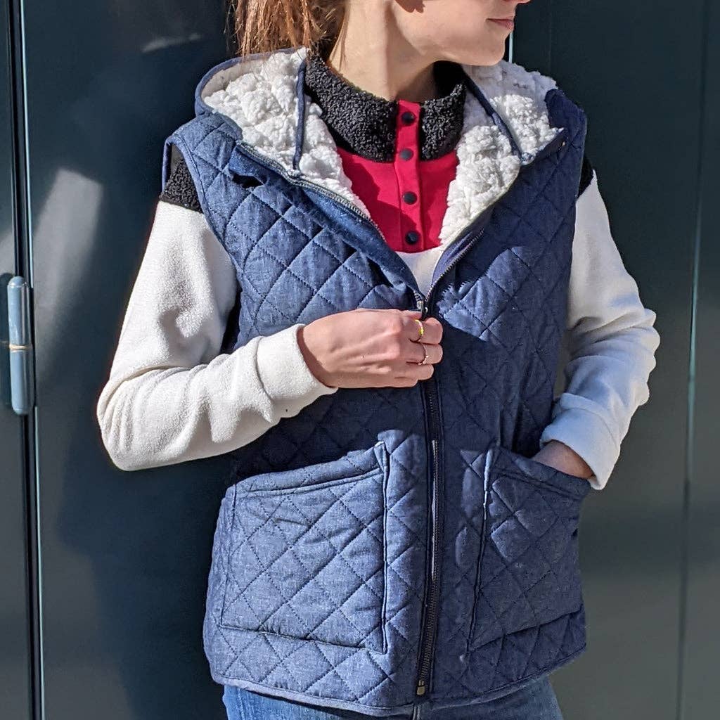 Super Bison - Wholesale Craft Sewing Kit - Happiness Puffer Jacket Pattern from size 32 to 5214