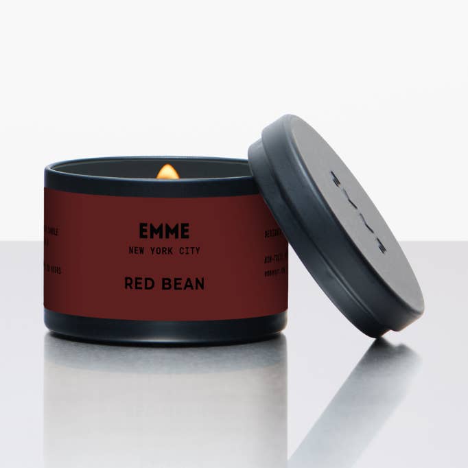 Vela en lata de judía roja, 4 oz para venta al por mayor de EMME nyc