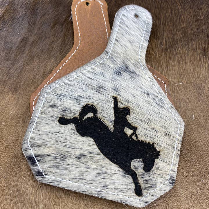 reSCENTit ~ Red Dirt Leather - Wholesale Car Freshener - Unisex - Rodeo Themed Ear Tags3