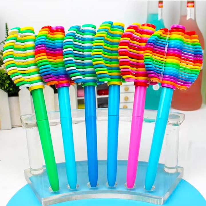 Novelty Brands - Wholesale Fidget Toy - Kids - So Much Fun Spinning Fidget Pen - 12 Pieces Per Display