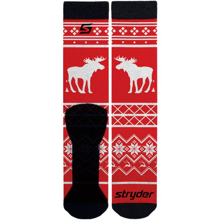 Christmas Ugly Sweater Red Pooping Moose for wholesale by Stryder Gear