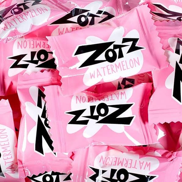 Zotz 46 Ct 8.1 Oz Watermelon Wrapped Bulk for wholesale by Long Island Candy Factory