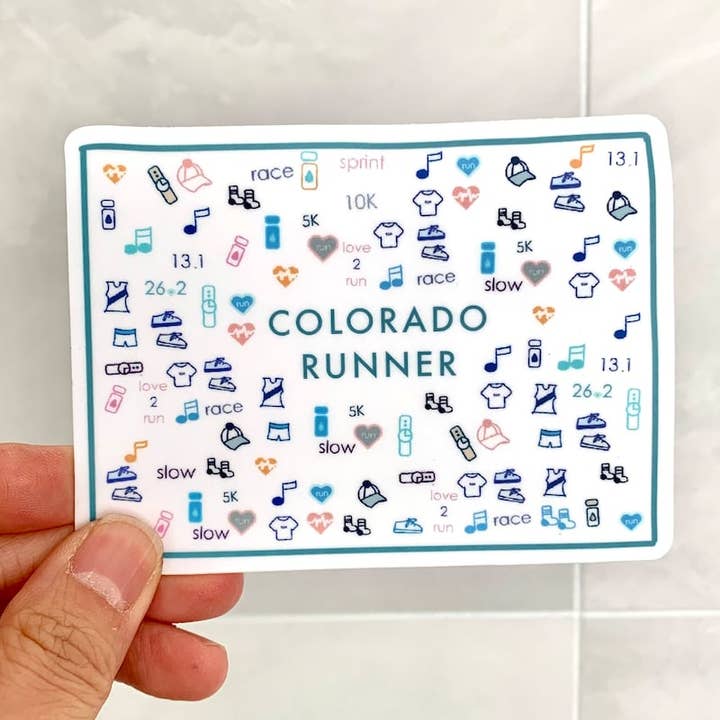 Autocollant Colorado Runner pour la vente par Pen and Paces