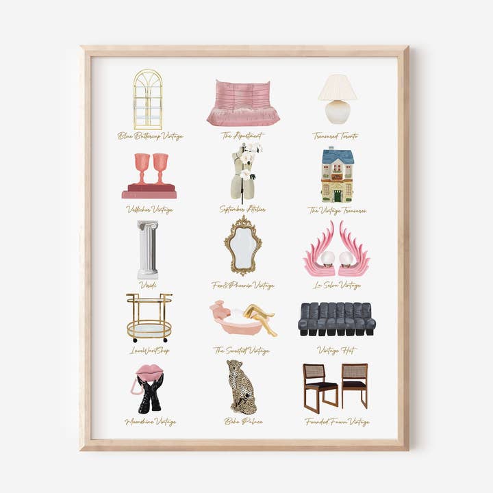 Vintagebutikker i Ontario Print for engroshandel hos SnaptureThis