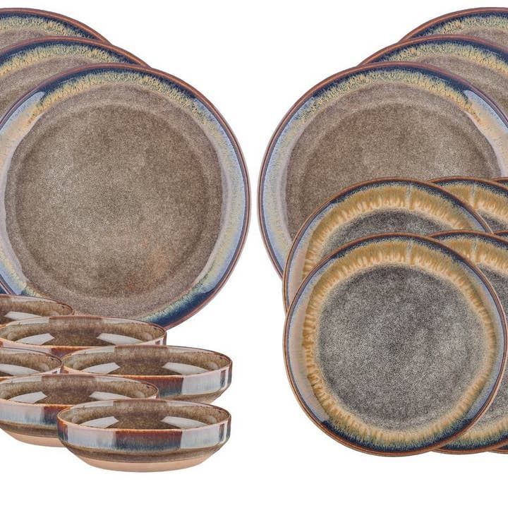 Servicio Los Esenciales GENESIS - 18 piezas - Basalto para venta al por mayor de Björn