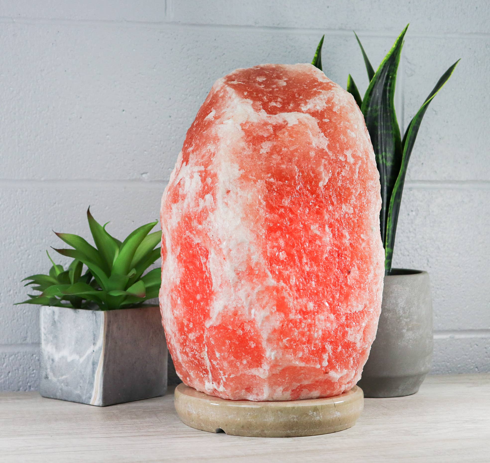 Himalayan Secrets - Wholesale Salt Lamp - Natural PINK Himalayan Salt Lamp - 55-66 Lbs w/ Tavera Base1