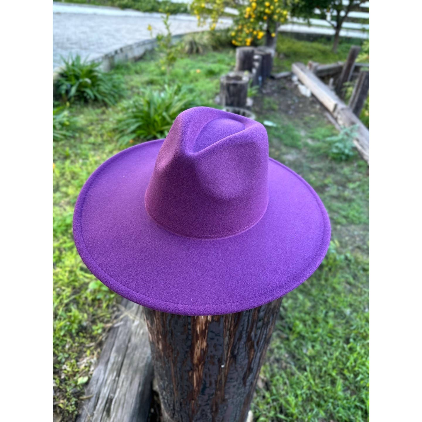 One and Only Accessories - Wholesale Fedora - Women's - Best seller Fashion Classic Wide Brim Felt Hat New Color10