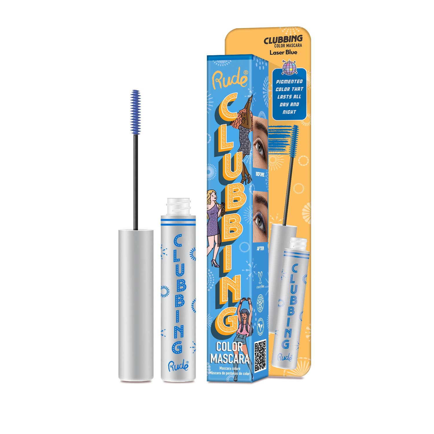 Rude Cosmetics - Wholesale Mascara - Clubbing Color Mascara5