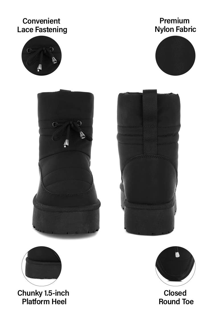 Rag Company - Wholesale Snow Boots - Women's - Pacos High Ankle Chunky Snow Boots11