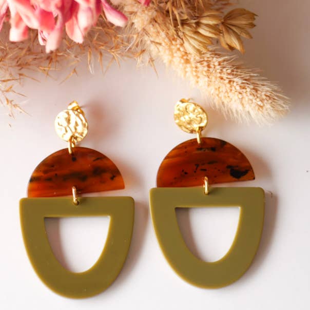 Azeria Création - Wholesale Dangle Earrings - Oliv Earrings