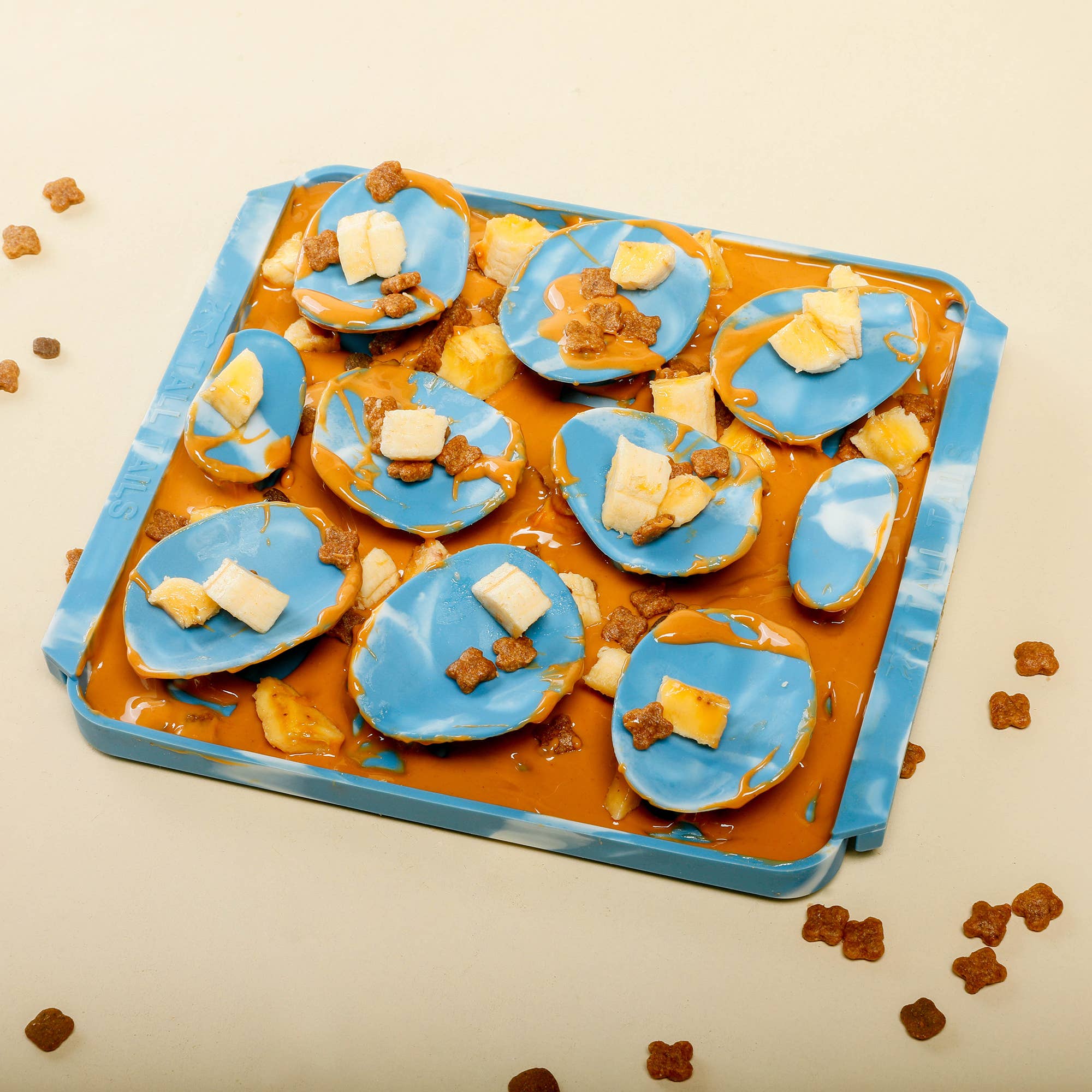 Tall Tails – wholesale Matmatta för husdjur – Hund – Rock Foraging-matta i silikon för långsamt ätande hundar0