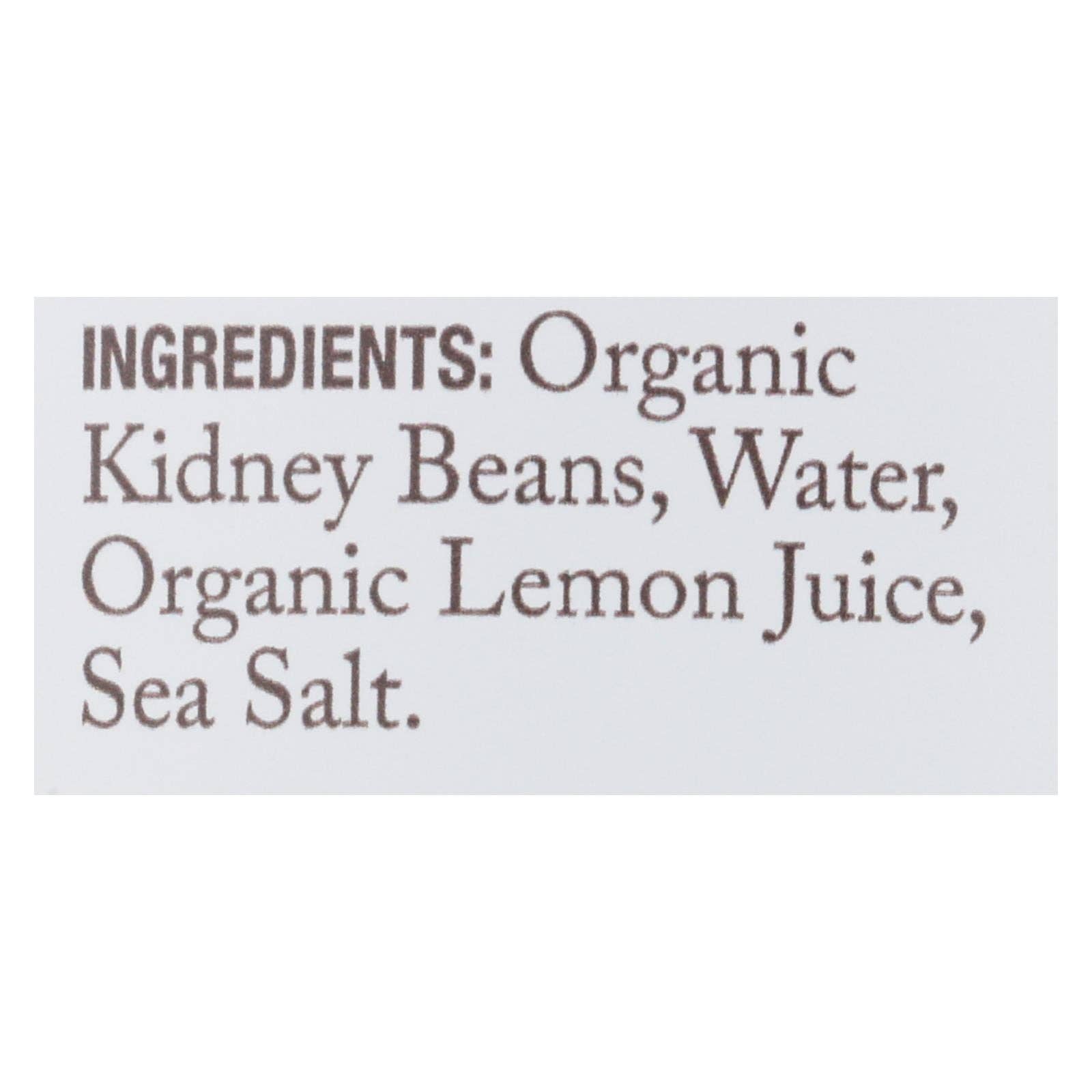 Ware Spark - Wholesale Beans - Jovial - Beans Organic Kidney - Case Of 6 - 13 Oz2