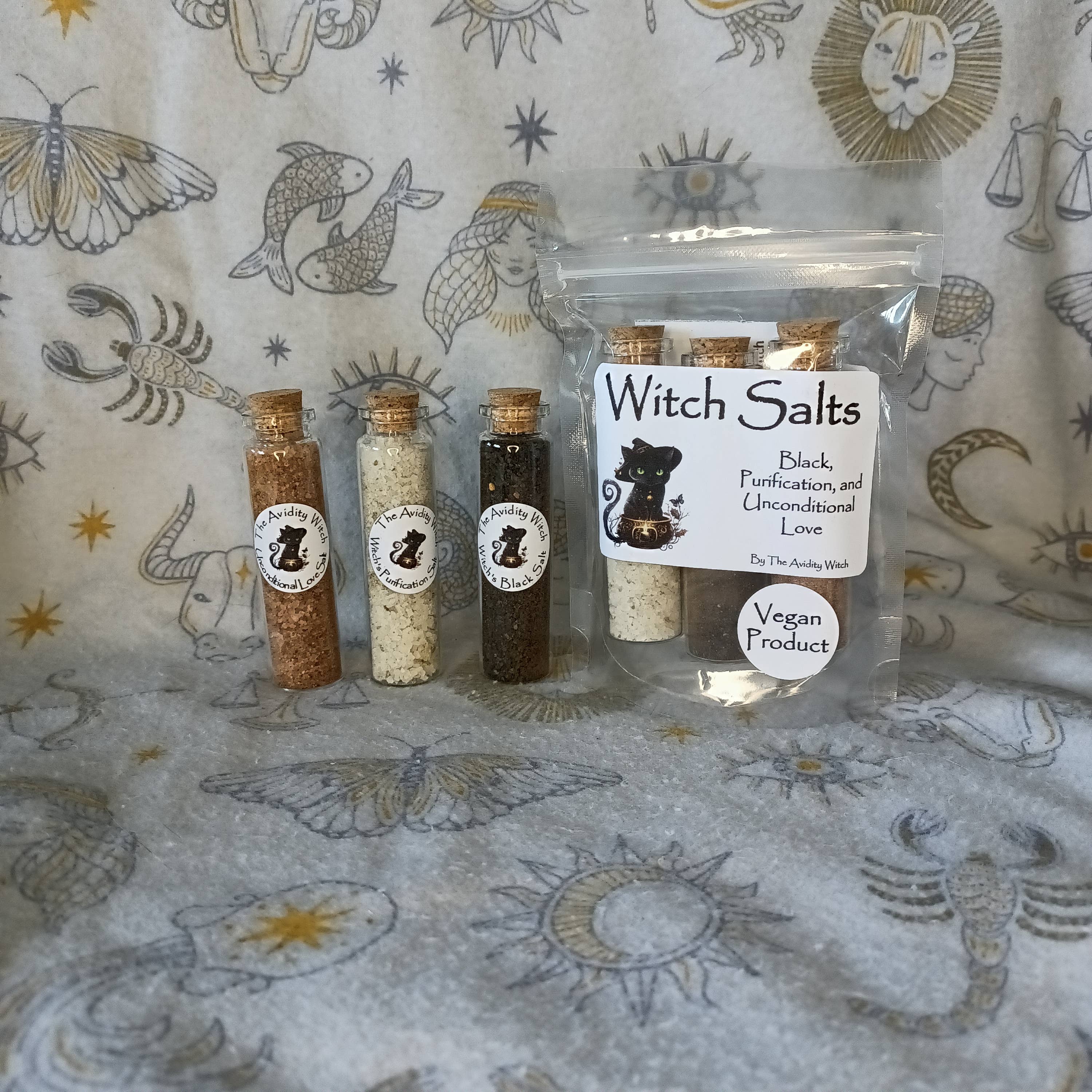The Avidity Witch - Wholesale Meditation Supplies - Witch Salt Set19
