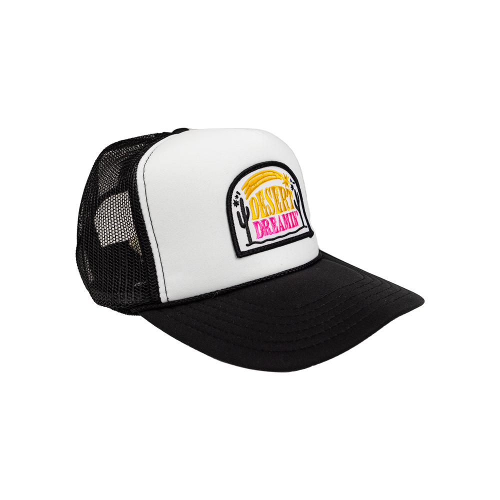 Local Beach – Großhandel Trucker-Cap – Unisex – Truckerhut Desert Dreamin' Patch1