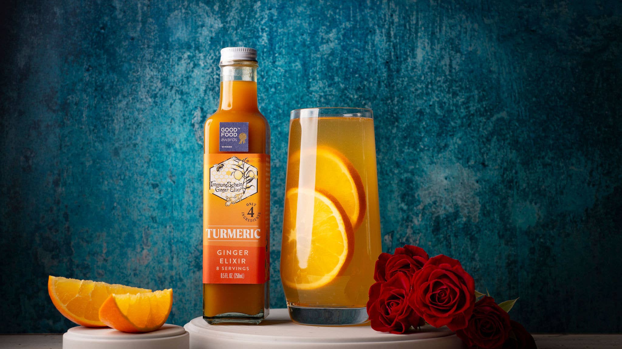 ImmuneSchein Ginger Elixirs - Wholesale Elixir - 2 fl. oz. Turmeric Ginger Elixir *2019 GFA Winner*3