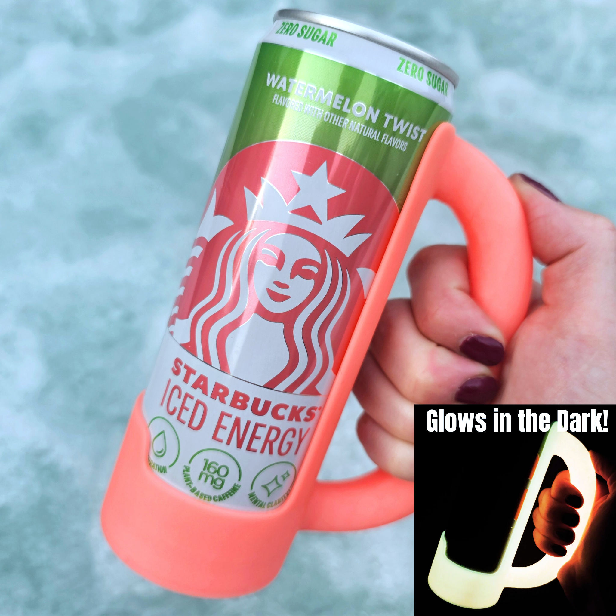 BD Lasers INC. - Wholesale Drink Huggers & Koozies - 12 oz Slim Can Holder Handle Redbull, Alani Nu, White Claw6