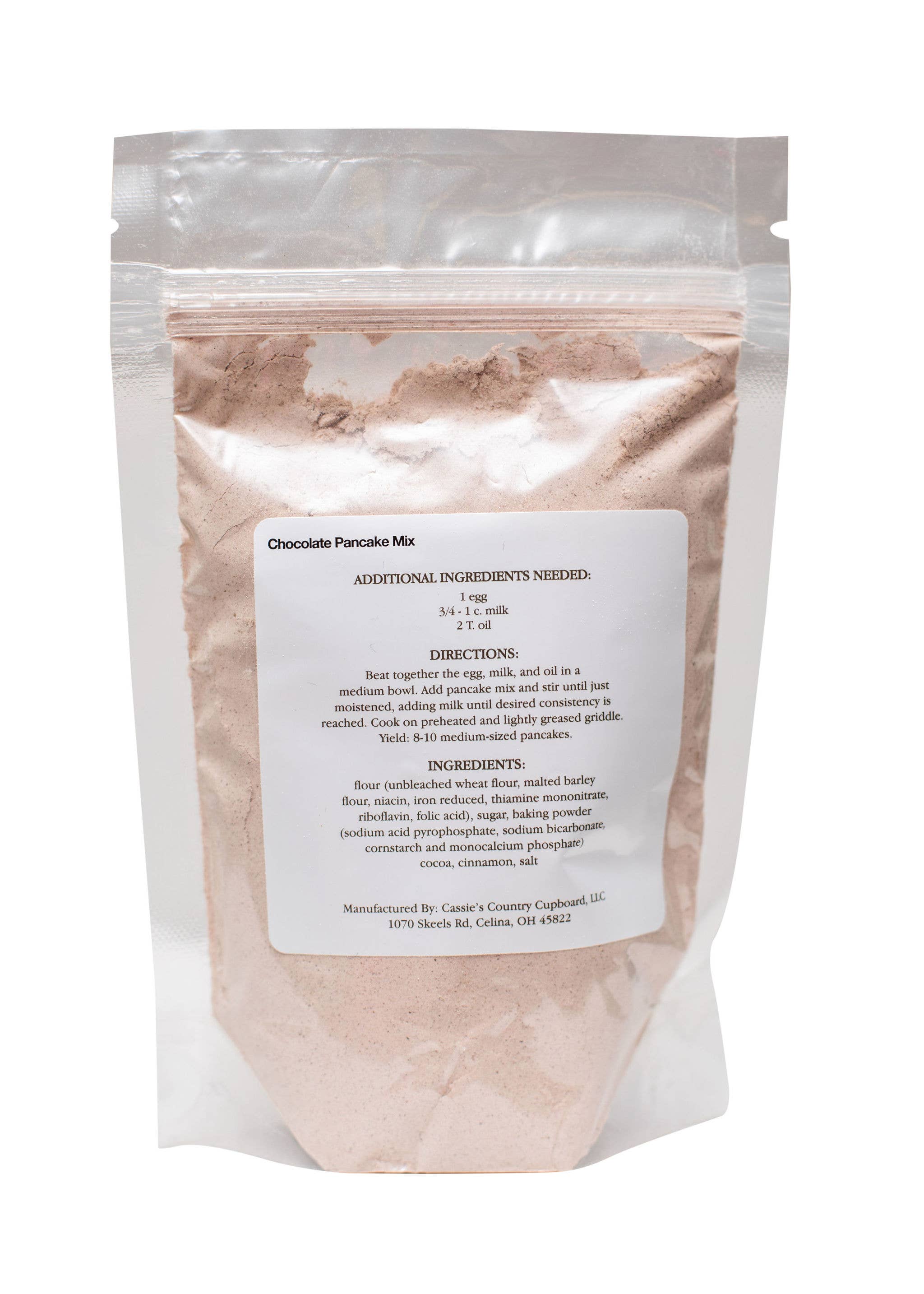Cassie's Country Cupboard - Vente Préparation pour pancakes - Mélange à crêpes au chocolat4