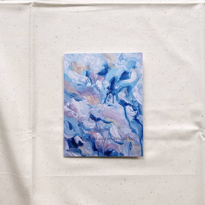 Carte d'empathie Je pense à toi pour la vente par Yuri Davison