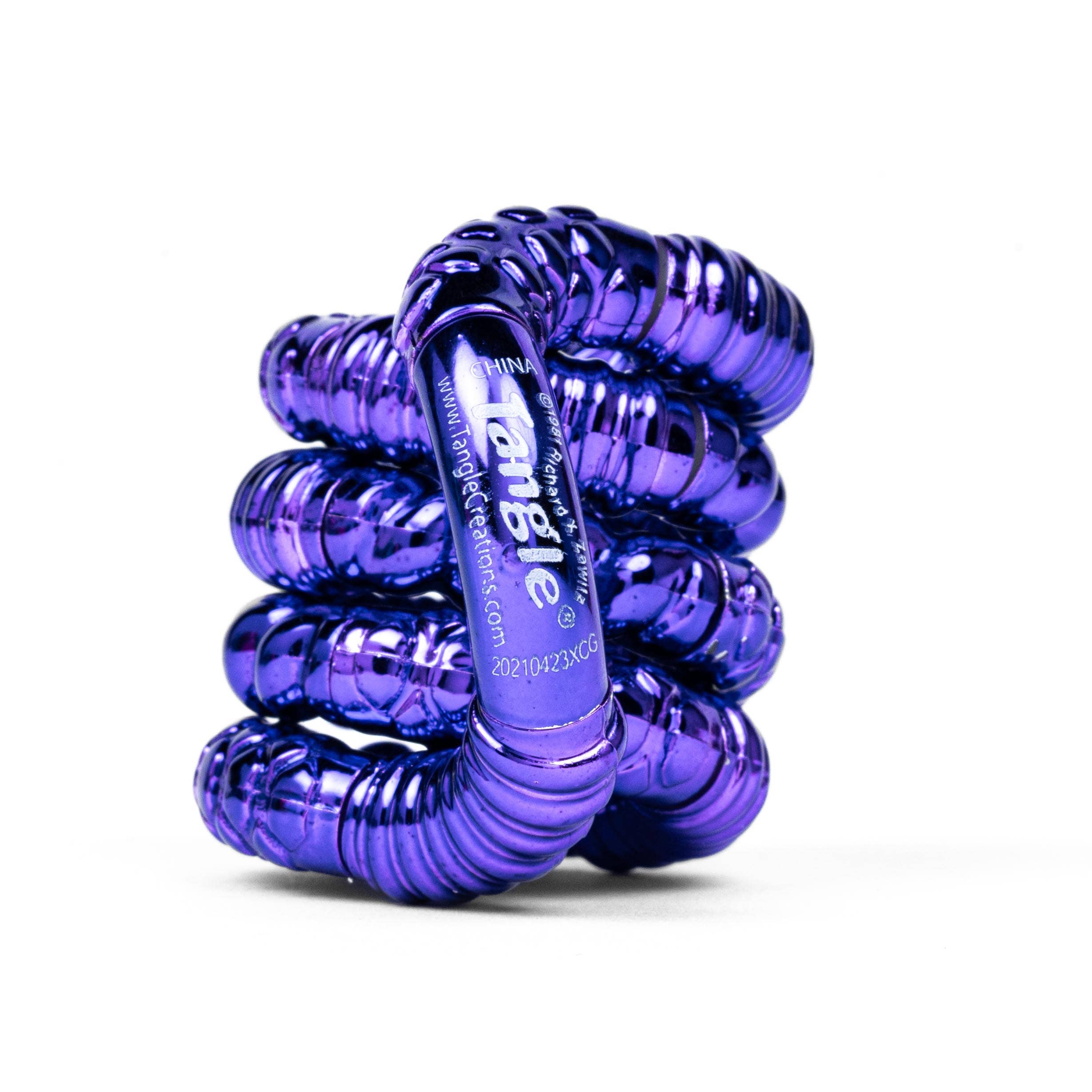 Tangle, Inc. - Wholesale Fidget Toy - Kids - Tangle® Jr. Textured Metallic Sensory Learning Toy1