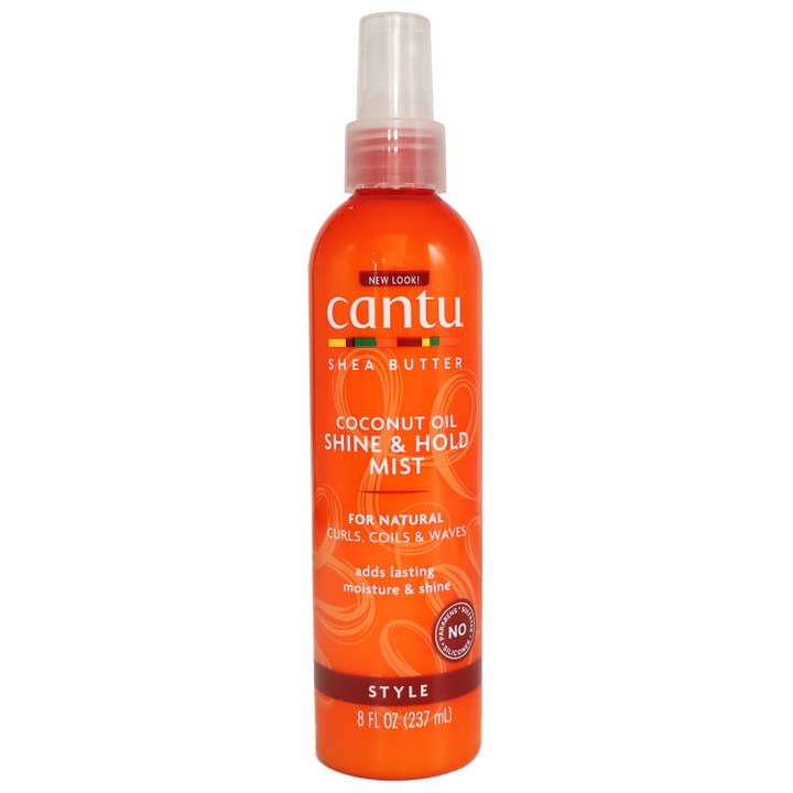 Cantu Shea Butter Hair Coconut Shine Hold Mist, 8 Oz. for wholesale by KT Supply