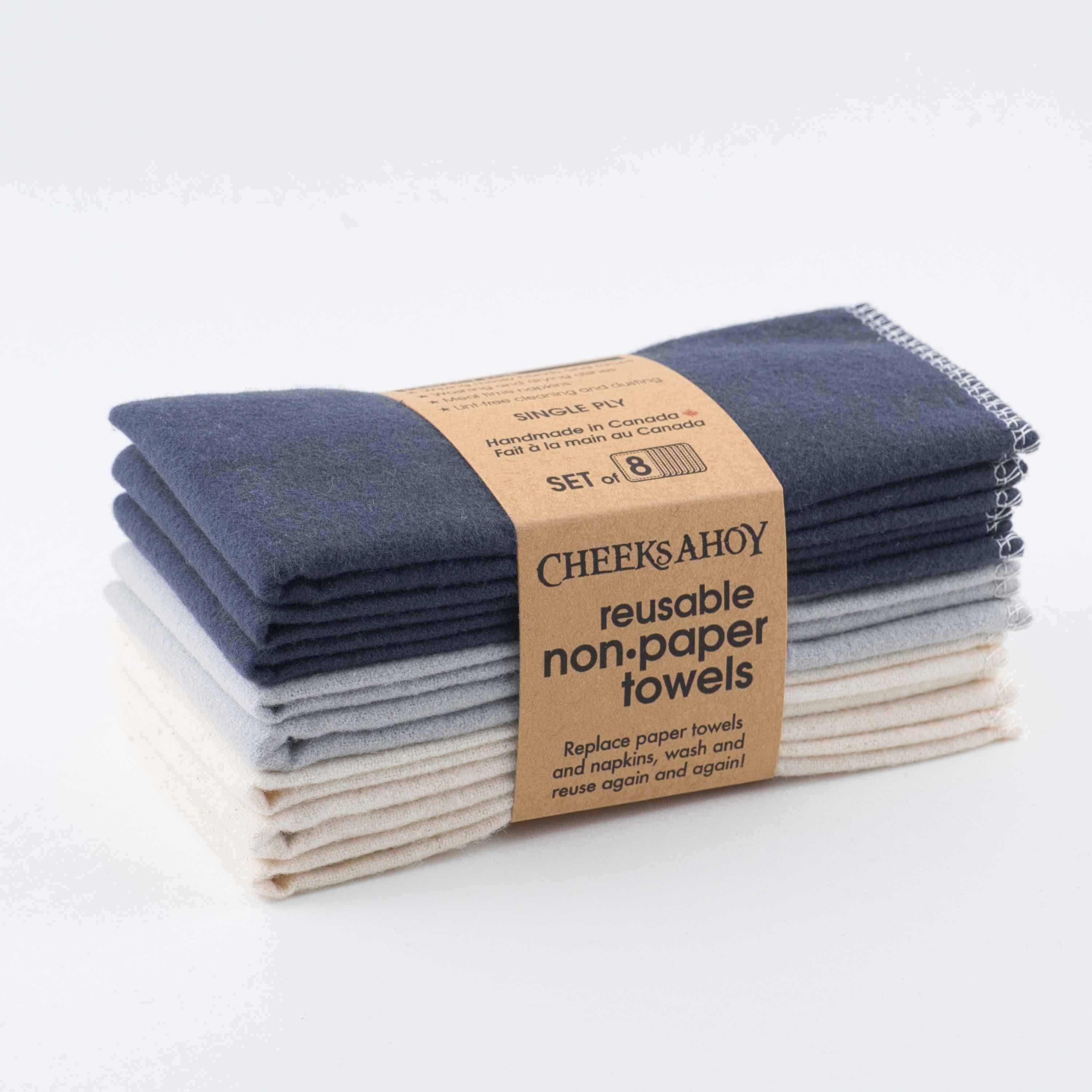 Cheeks Ahoy – wholesale Dishcloth – Reusable Non-Paper Towels - Single-Ply8