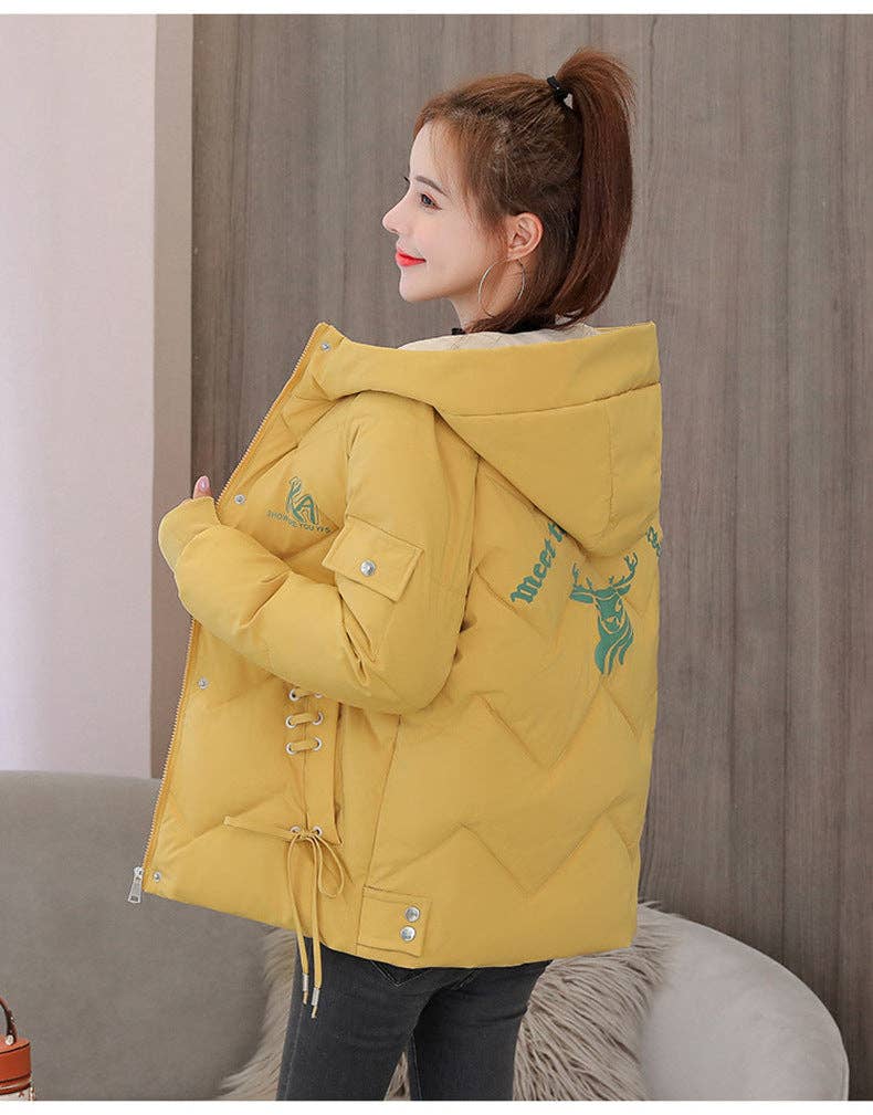 Marayn - Wholesale Puffer Jacket - Women's - Chic 2025 Winter Puffer Jacket Korean Style Warm Loose #230