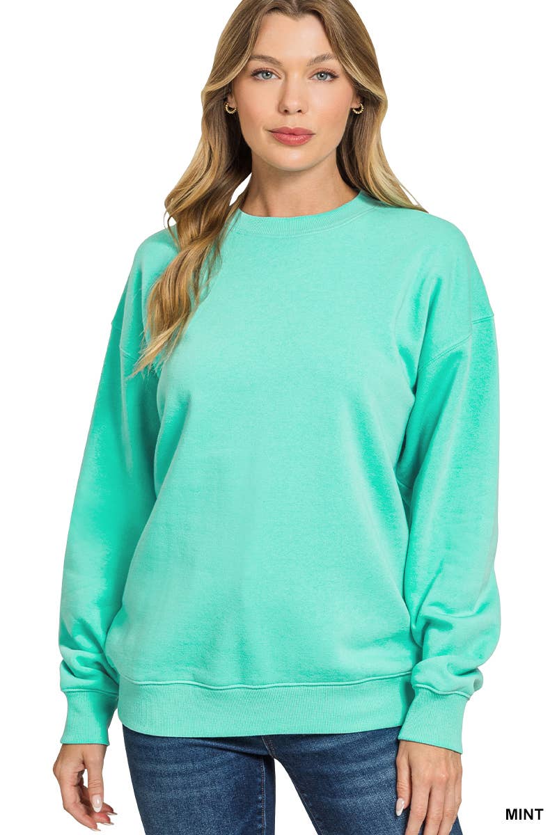 42POPS – wholesale Sweatshirt – Women's – ",.._ Fleece Round Neck Sweatshirts25