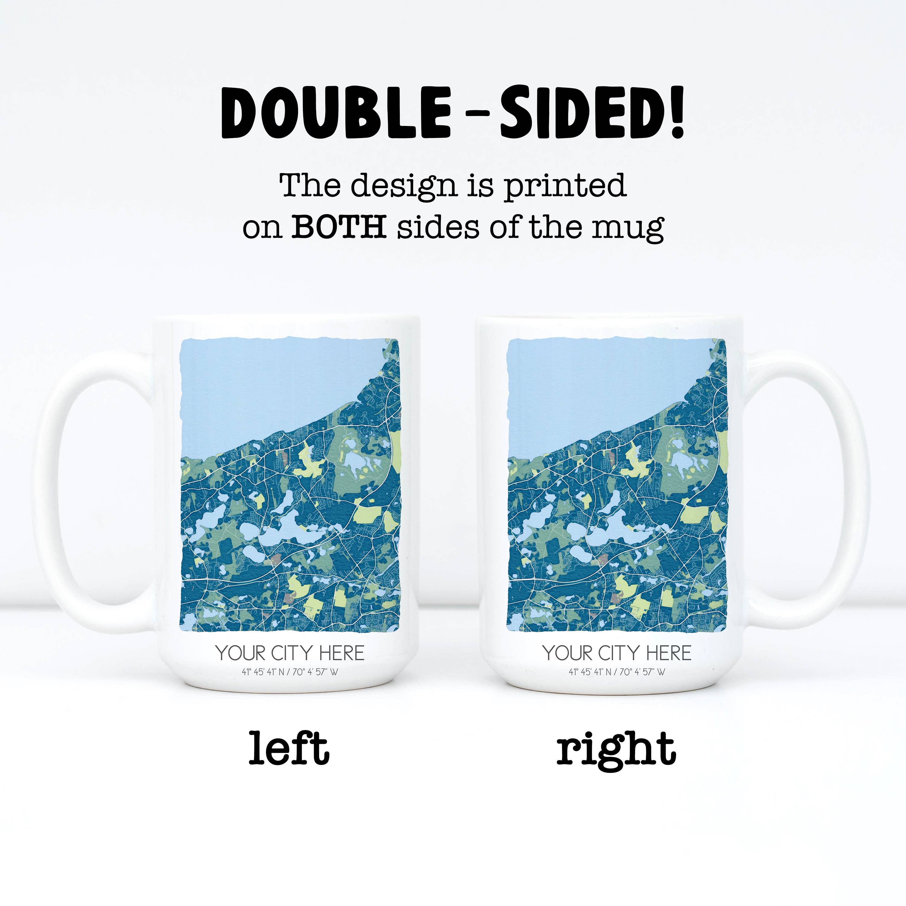 Sparks House Co. - Wholesale Coffee Mug - Custom Map Mugs - Custom City Coffee Mugs - Custom Order7