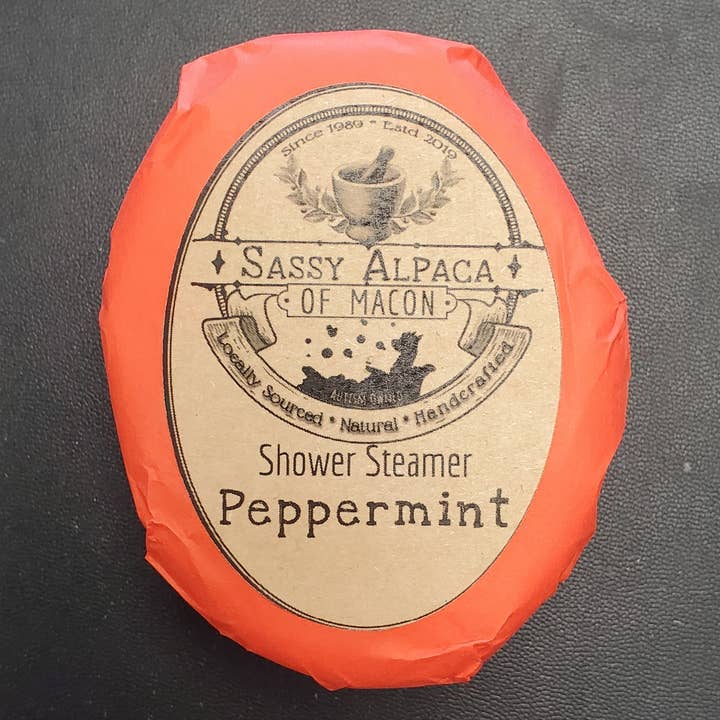 The Sassy Alpaca - Vente Bombe de douche/galet bien-être pour la douche - Pastille effervescente pour douche4