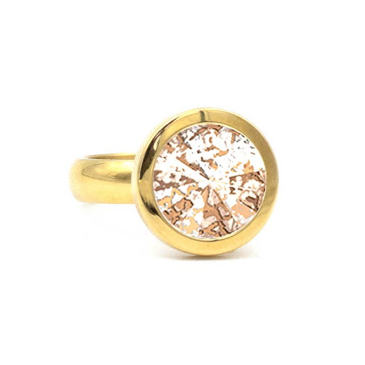 Sergio Engel jewellery - Wholesale Single Stone/Solitaire Ring - Pad Systems 01 - Kristallpad9