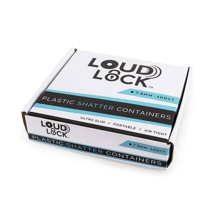 Cannatron - Wholesale Humidor/Cigar Accessory - Loud Lock Plastic Shatter Containers