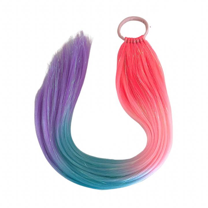 Straight Ponytail Extension - Ultra - Twinkle Twirl - 26” for wholesale by Poppet Locks