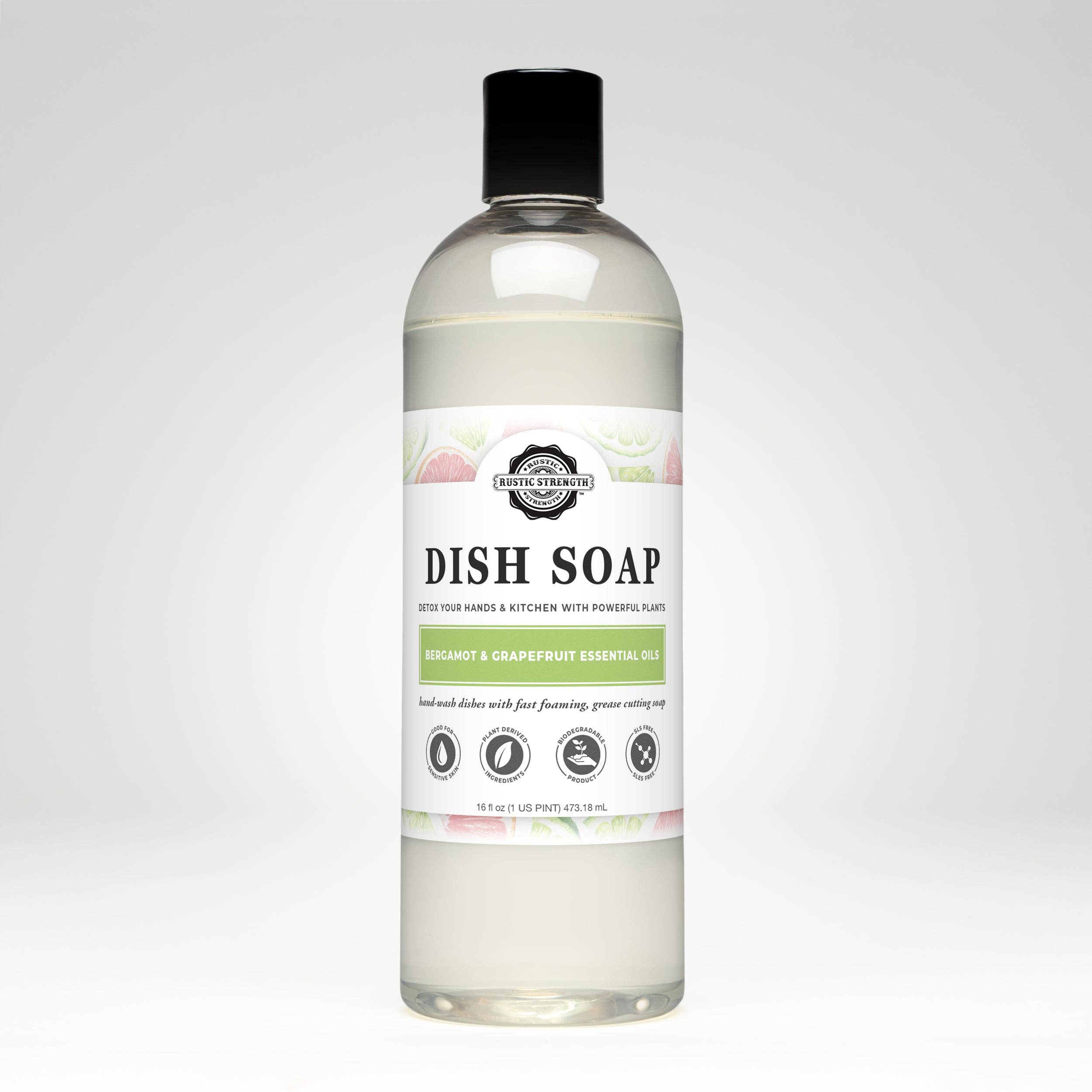 Rustic Strength - Wholesale Dish Soap - Dish Soap | 16 oz Bottle2
