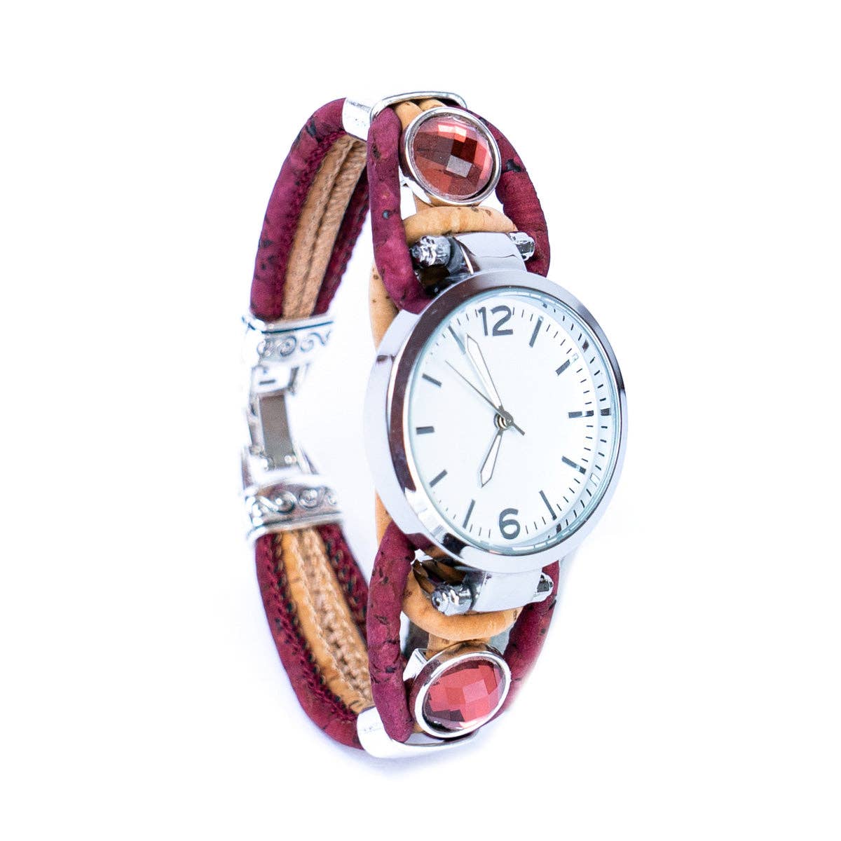 Meninas Bonitas Cork – wholesale Armbandsur - Dam – Handgjord klocka i kork WA-2943