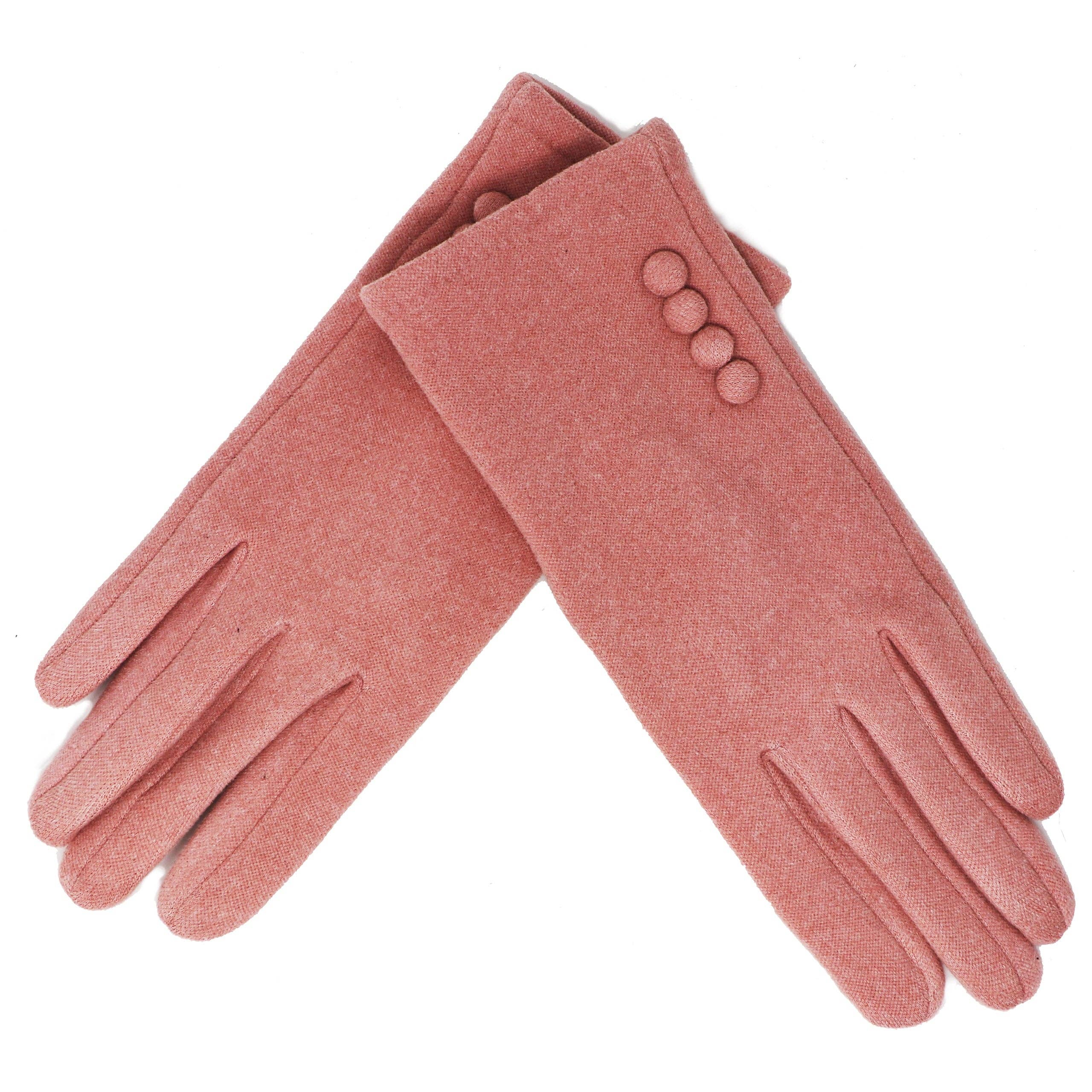 Alba Wholesale – wholesale Gloves – Women's – Four Button Touchscreen Gloves7