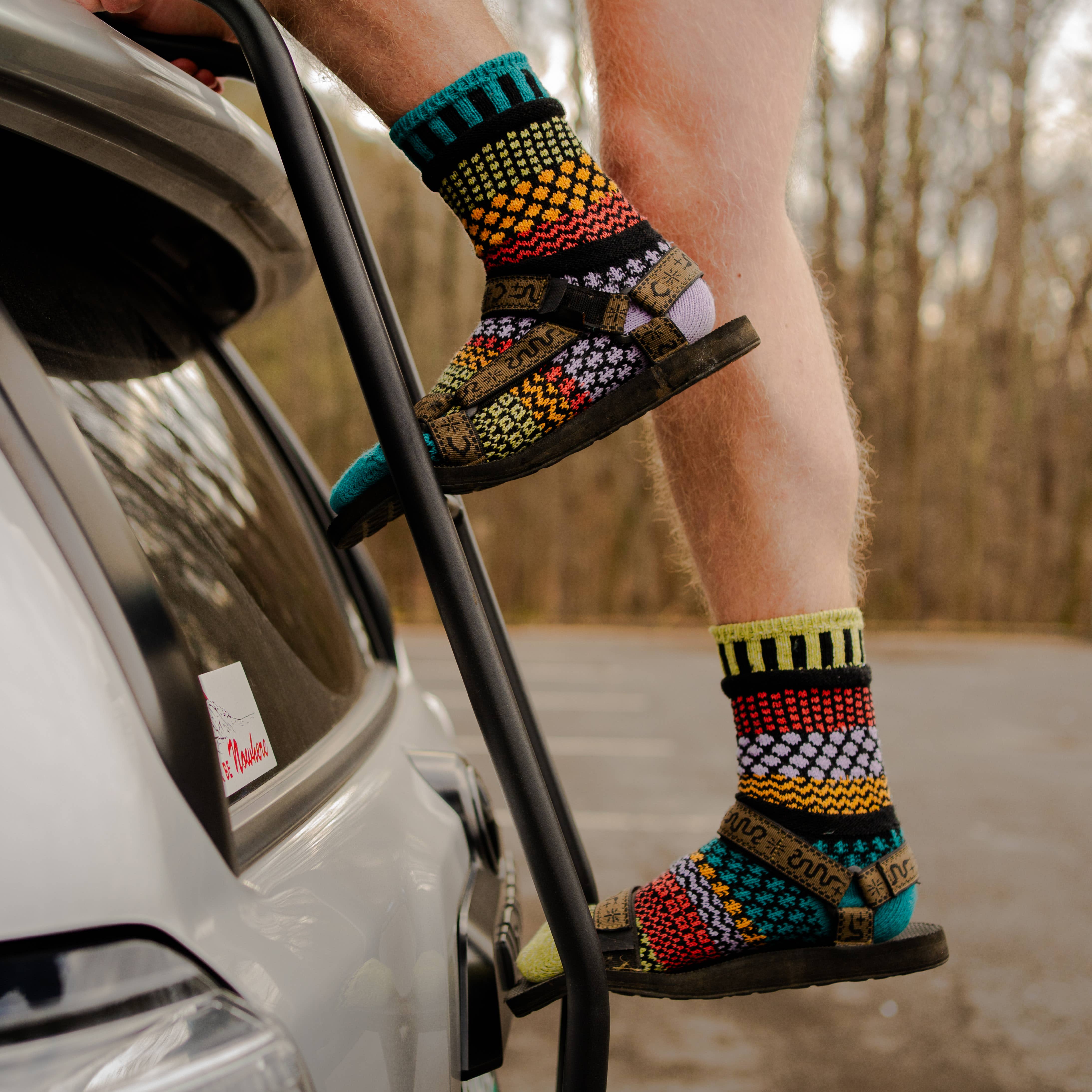 Solmate Socks – Meias - Mulher por atacado – Meias Crew de Alcachofra | Eco-Friendly & Made In The USA2