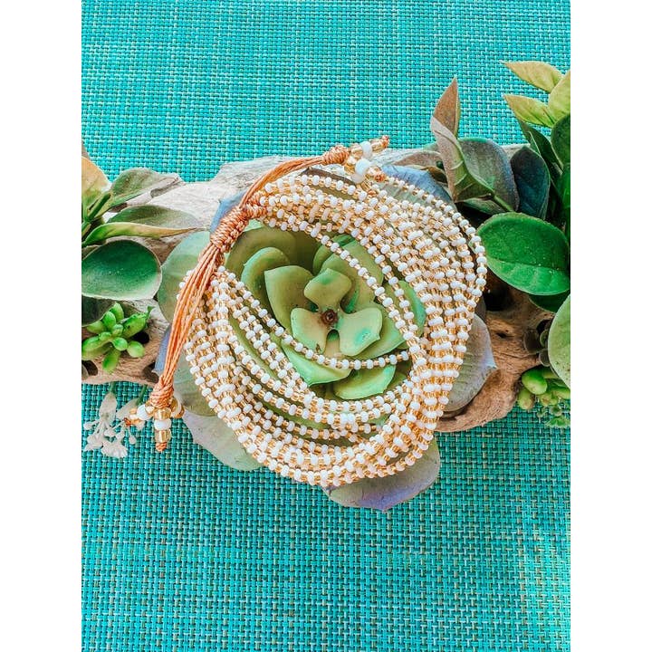 Her Best Foot Forward - Wholesale Beaded bracelet - Shanga Bracelet Collection26