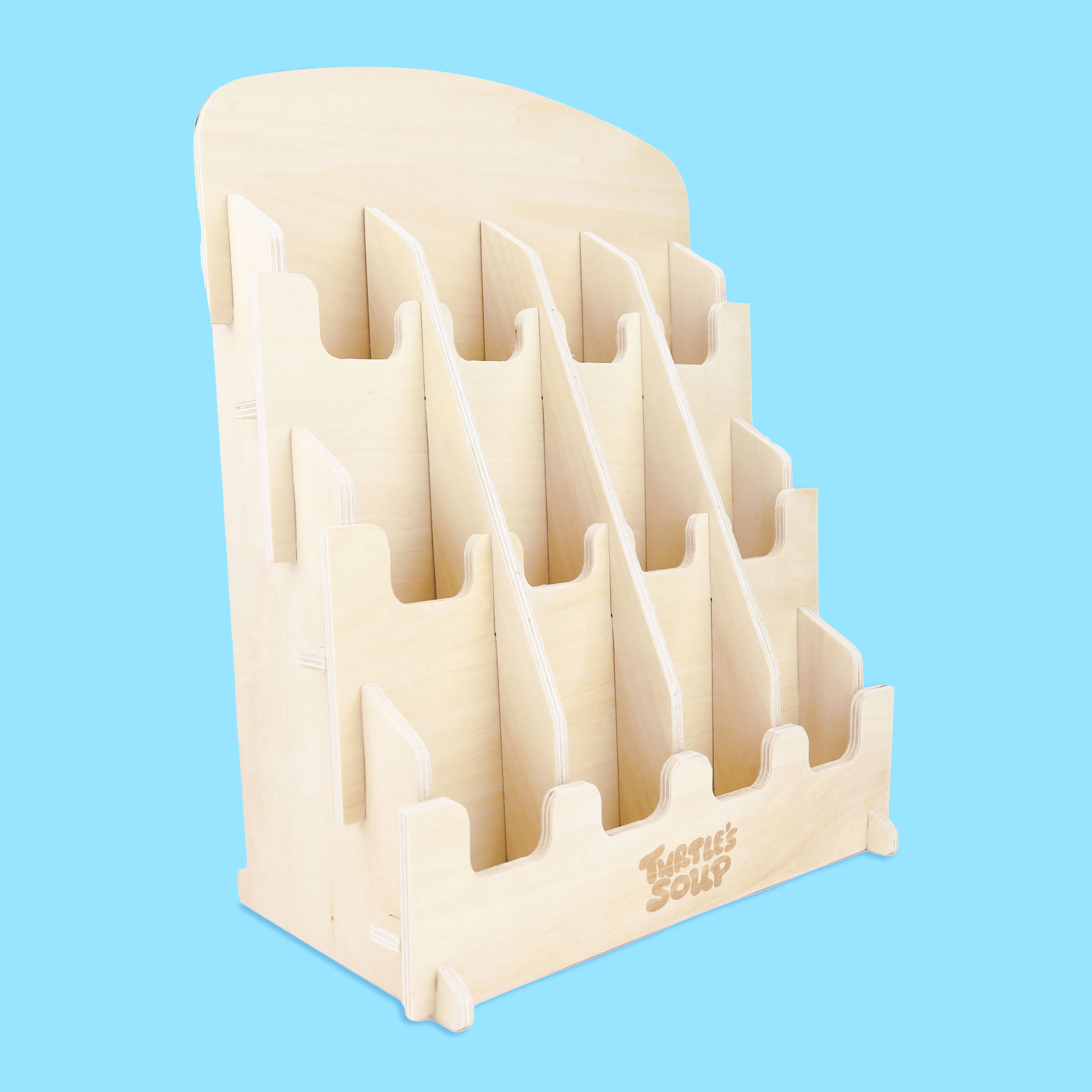 Turtle's Soup - Vendita all'ingrosso Segnalibro - Espositore in legno per segnalibri tascabili e piccoli articoli6