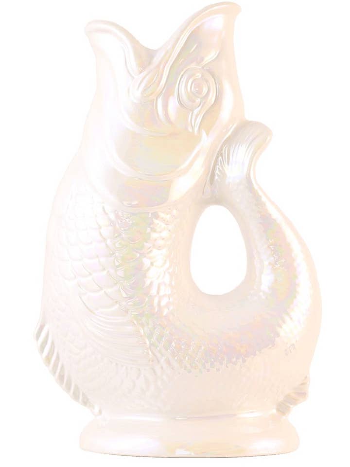 Carafe Gluggle Pearl Lustre pour la vente par The Original Gluggle Jug Factory