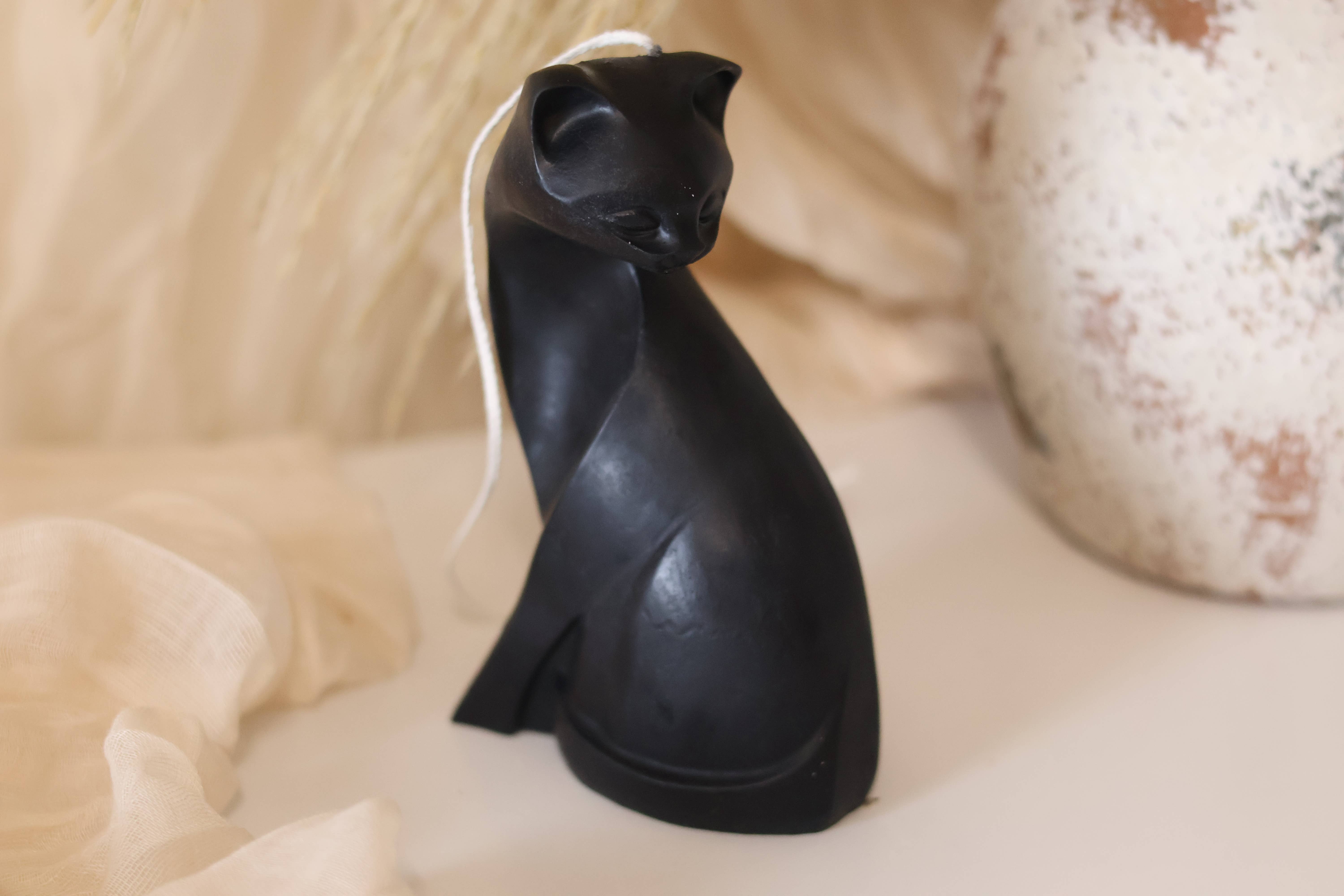 Agaboo Candle - Venta al por mayor Velas de diseño llamativo - Vela elegante con forma de gato, 5.5 x 2.5 pulgadas, con forma de animales6