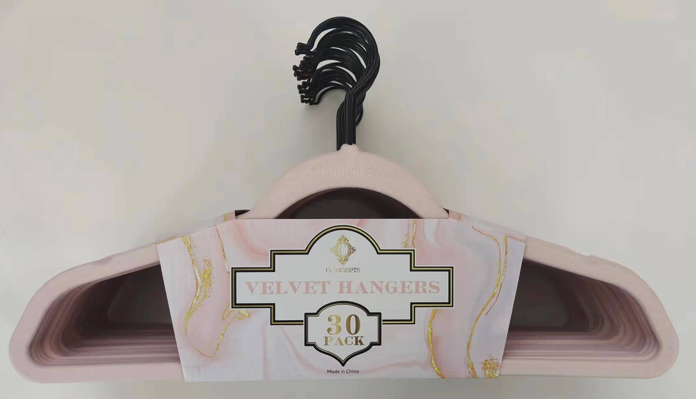 Concepts In Time - Wholesale Clothes hangers - Concepts 30pk Velvet Hangers – Sleek, Sturdy & Non-Slip12