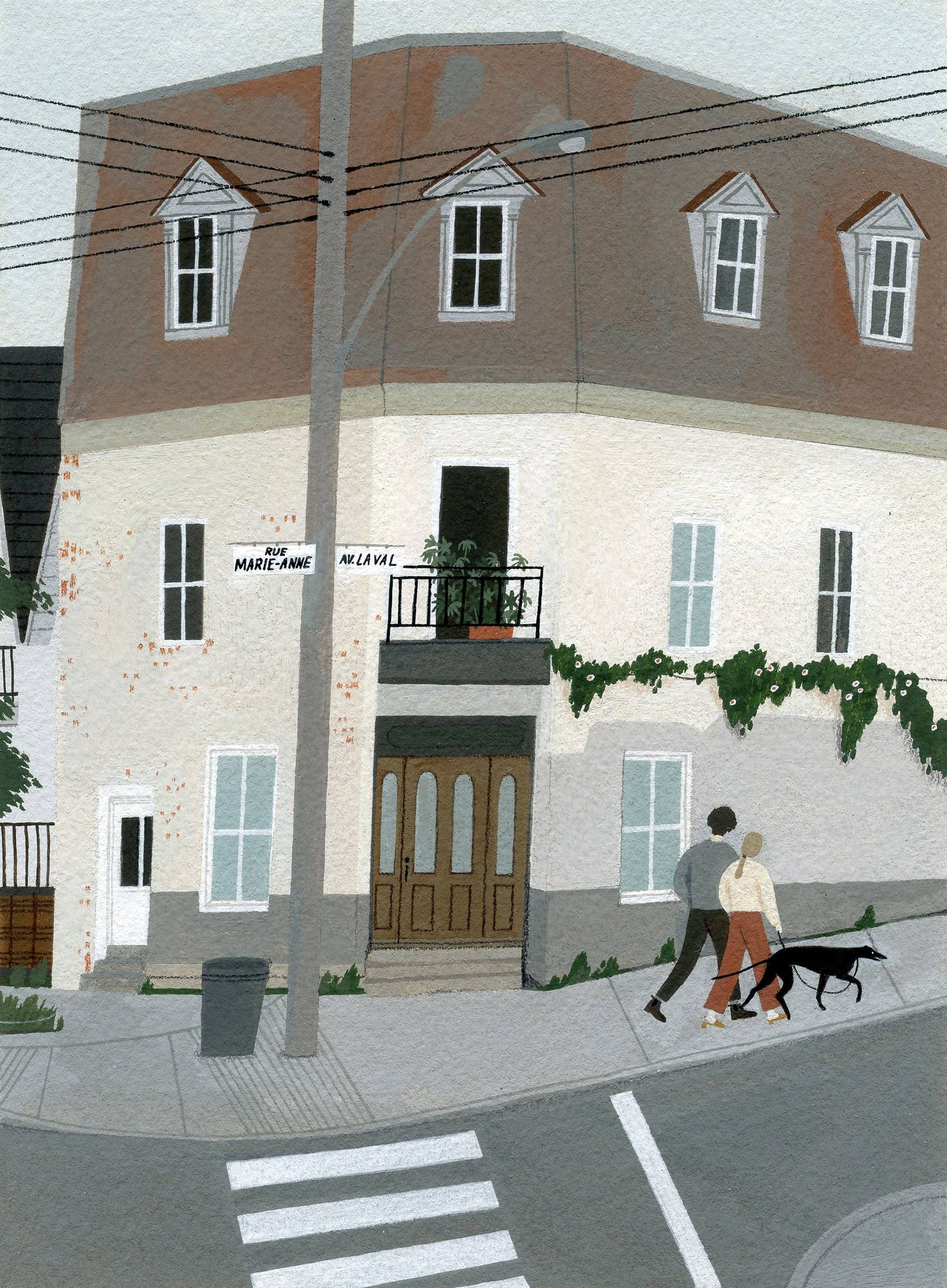 Yelena Bryksenkova - Wholesale Art Print - "Le Plateau-Mont Royal" art print1