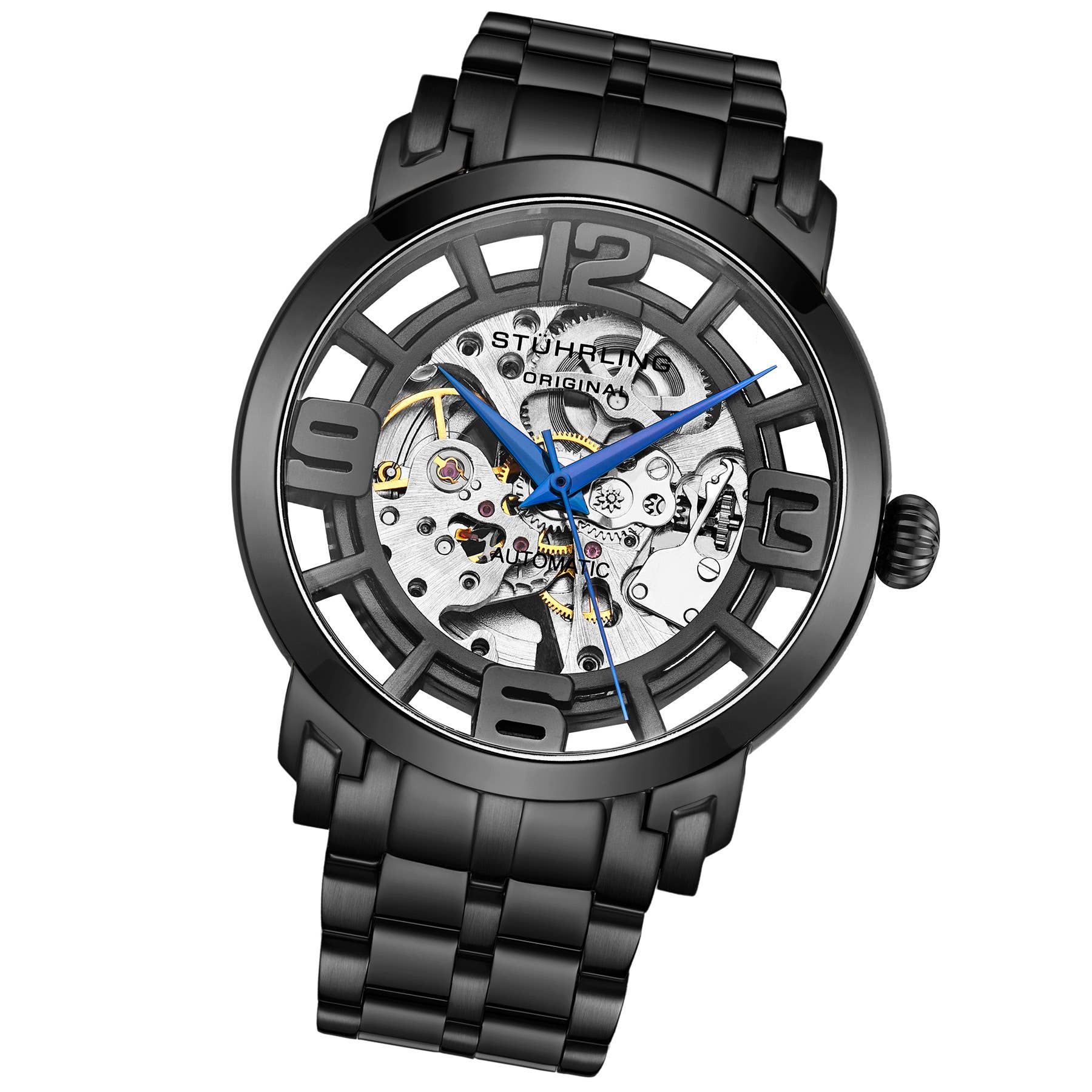 Stuhrling - Wholesale Wrist watch – Men's - Winchester 3964 Automatic 42 mm Skeleton1
