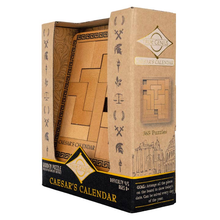 Project Genius - Wholesale Puzzle - Adult - True Genius Caesar's Calendar Puzzle