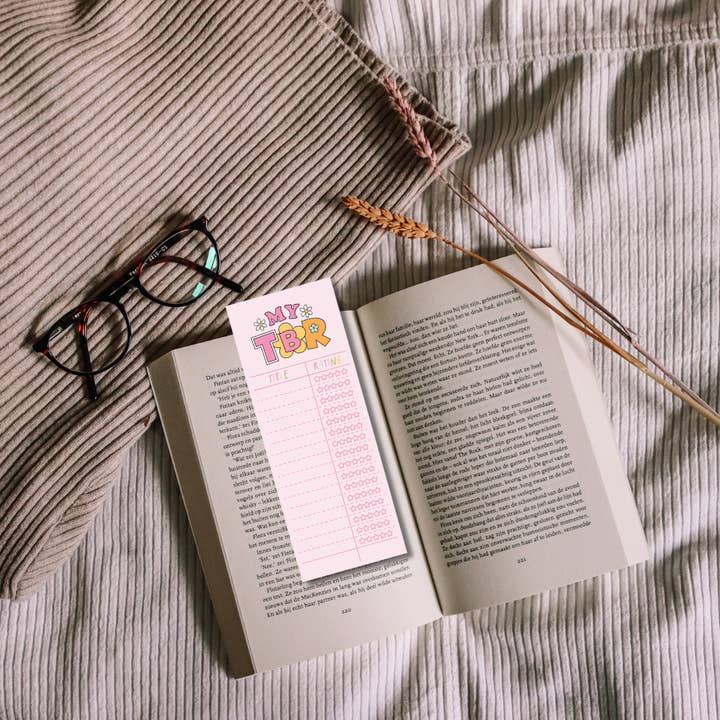 Desi design and chai - Wholesale Bookmark - TBR List bookmark for books1