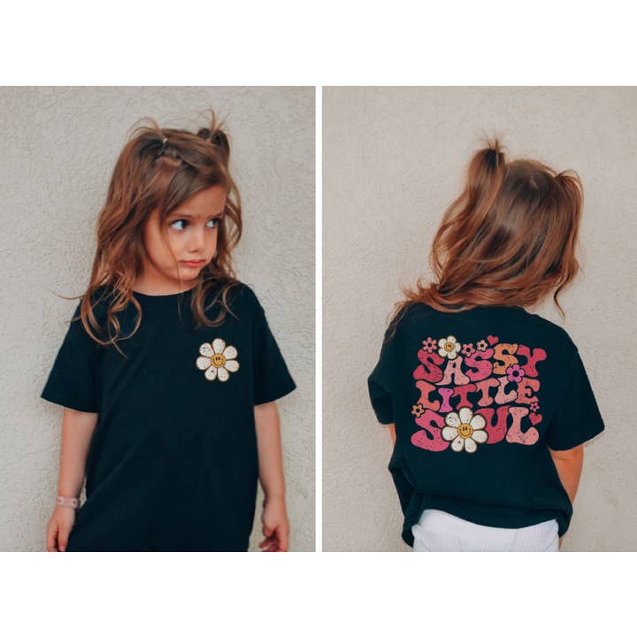 Sassy Little Soul Kids Tee for wholesale by MidWest Tees